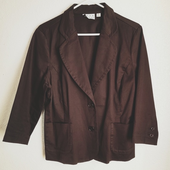 ποΈ5/$25 Joan Rivers Size 14 Career Blazer suit